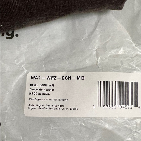 Pact Women's On the Go To Legging Chocolate Heather Medium Organic - Picture 3 of 4